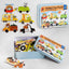 Intellect Toys Puzzle 6 in A Box- Animals and Transportation