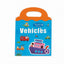 Magnetic sticker book - vechiles