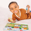 3-in-1 Wooden Peg Puzzle Bundle – Fruits, Vegetables, and Jungle Animals