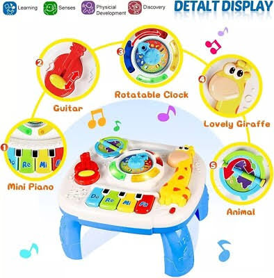 Musical multifunctional learning table
