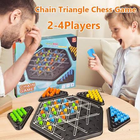 Triangle Chess Board Game