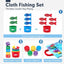 My First Plush Fishing Set – 22-Piece Soft "Hook & Grip" Sensory Game