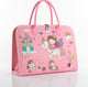 Interactive Pink Unicorn Felt Busy Board Bag for Fine Motor Skills, Life Skills & Color Recognition (Ages 3–5 Years)