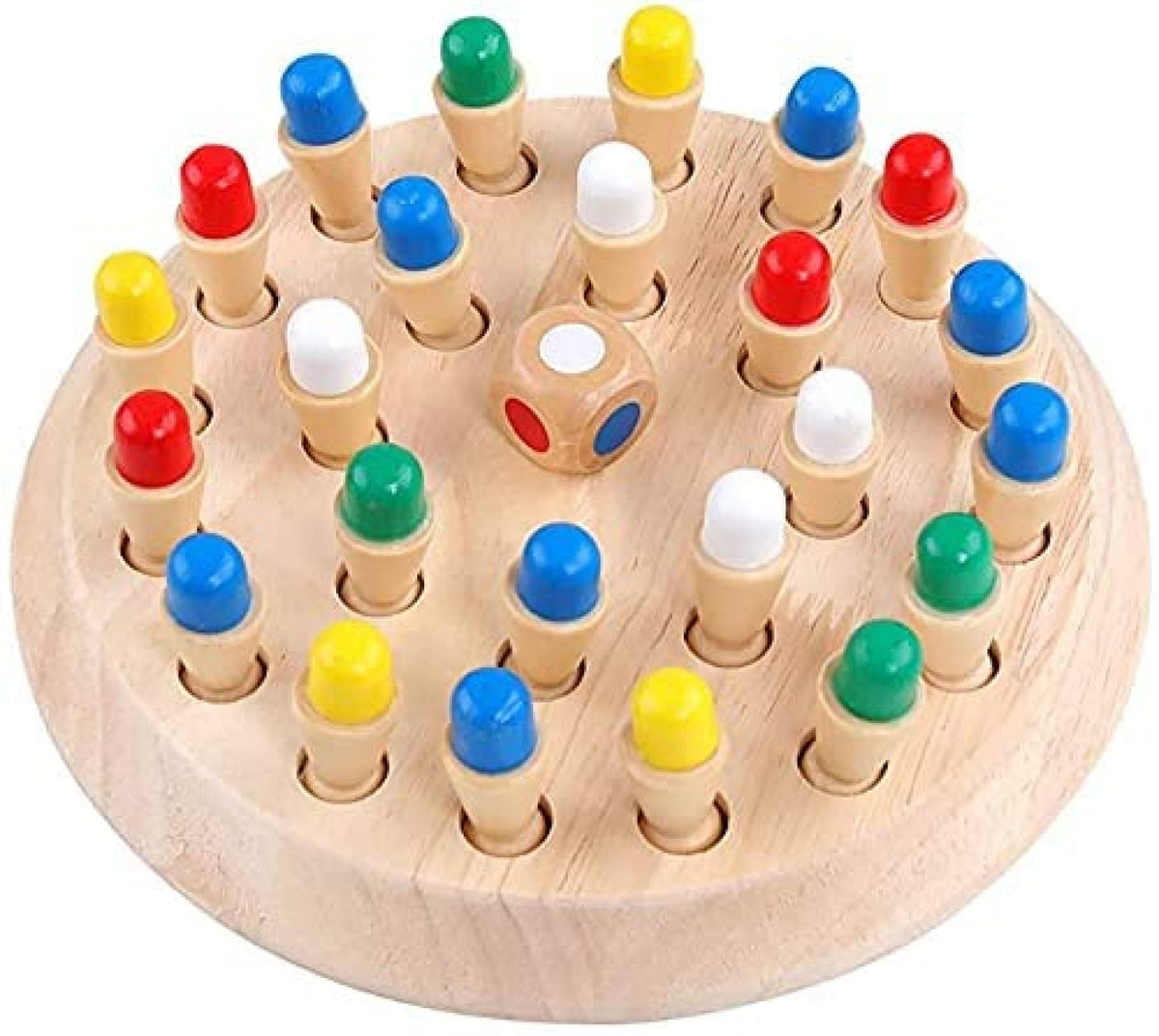 Wooden Memory Match Stick Chess Game