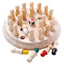 Wooden Memory Match Stick Chess Game
