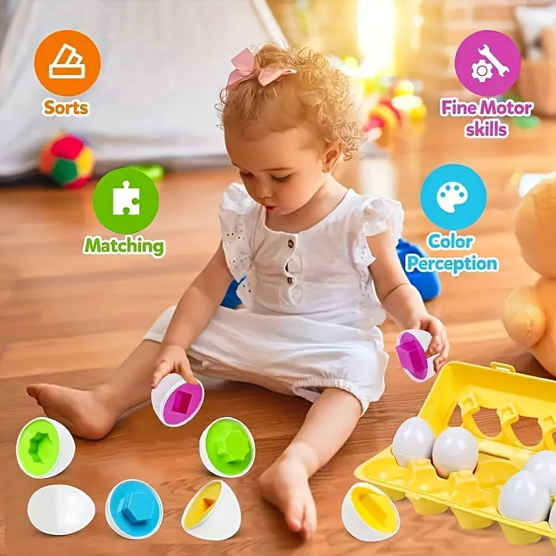 Egg Matching Toy-24 Pieces