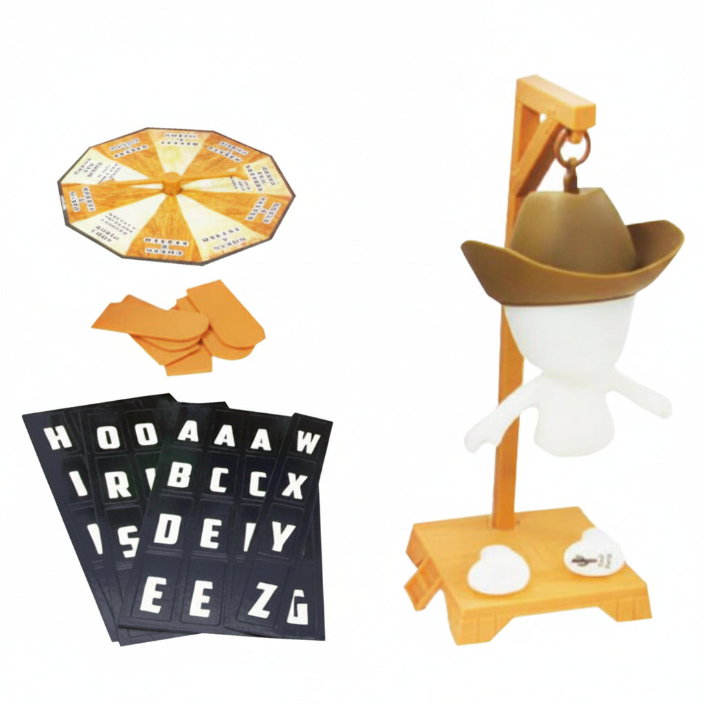 Hankman Glow 3D Magnetic Board Game | Ages 6+ | Master Vocabulary & Logical Thinking