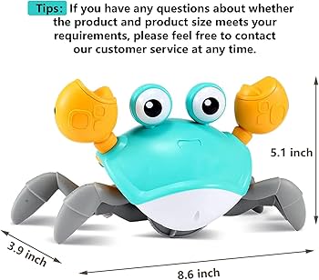 Crawling crab