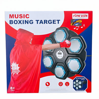 Smart Electronic Music Boxing Target Machine Set for Kids & Teens (Ages 8+)