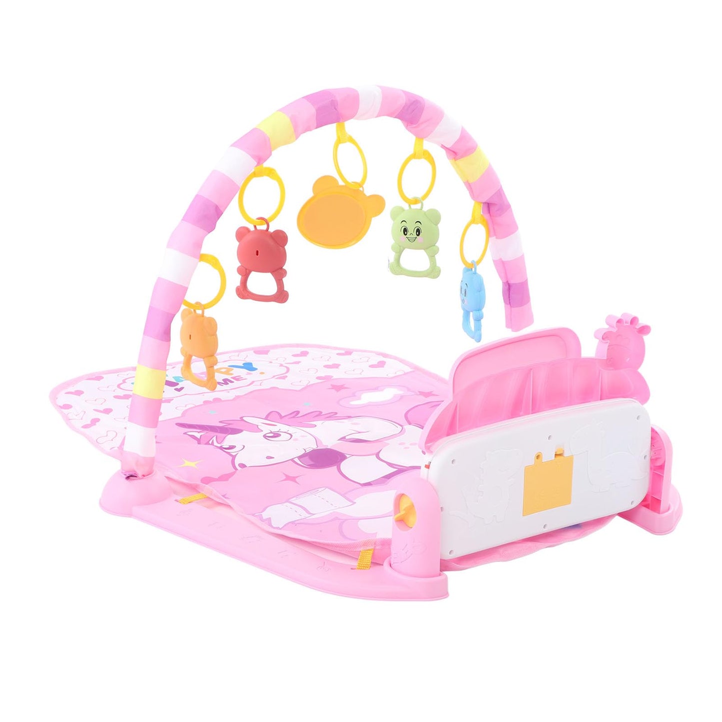 Unicorn Kick and Play Piano Sensory Gym Play Mat for Infants (Ages 0-12m)