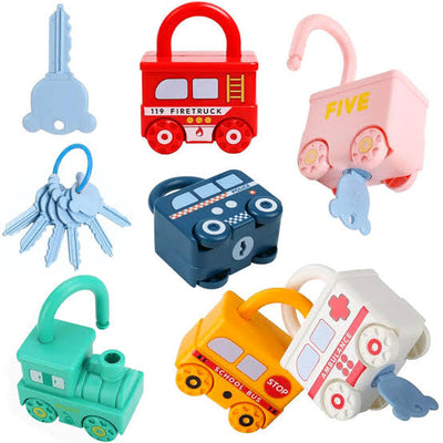 Locks  cars and keys toy