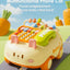 Cute Rabbit Mobile Phone Car Ages 1+ Interactive Sound Toy Gift For Kids