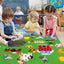 Farm Animals Felt Story Board – Interactive Educational Wall Toy