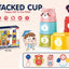 Sensory Exploration Rattle & Stacking Set | Ages 0m+ | Foster Early Sensory & Motor Skills