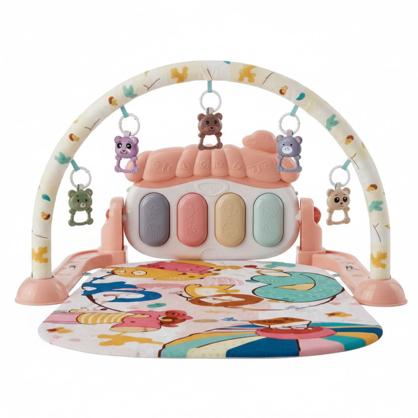 Musical Kick & Play Piano mat – 4-in-1 Baby Discovery Center