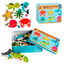 Intellect Toys Puzzle 6 in a box-Sea Animals