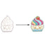 DIY "Colored Crystal Glue" Painting & Gem Craft Set with Mold Pendants & Keychains (Fairytale & Nature Themes / Ages 3+)