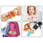 DIY "Colored Crystal Glue" Painting & Gem Craft Set with Mold Pendants & Keychains (Fairytale & Nature Themes / Ages 3+)