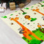 Foldable XPE Foam Play Mat – 180 x 200 cm Reversible Educational Mat