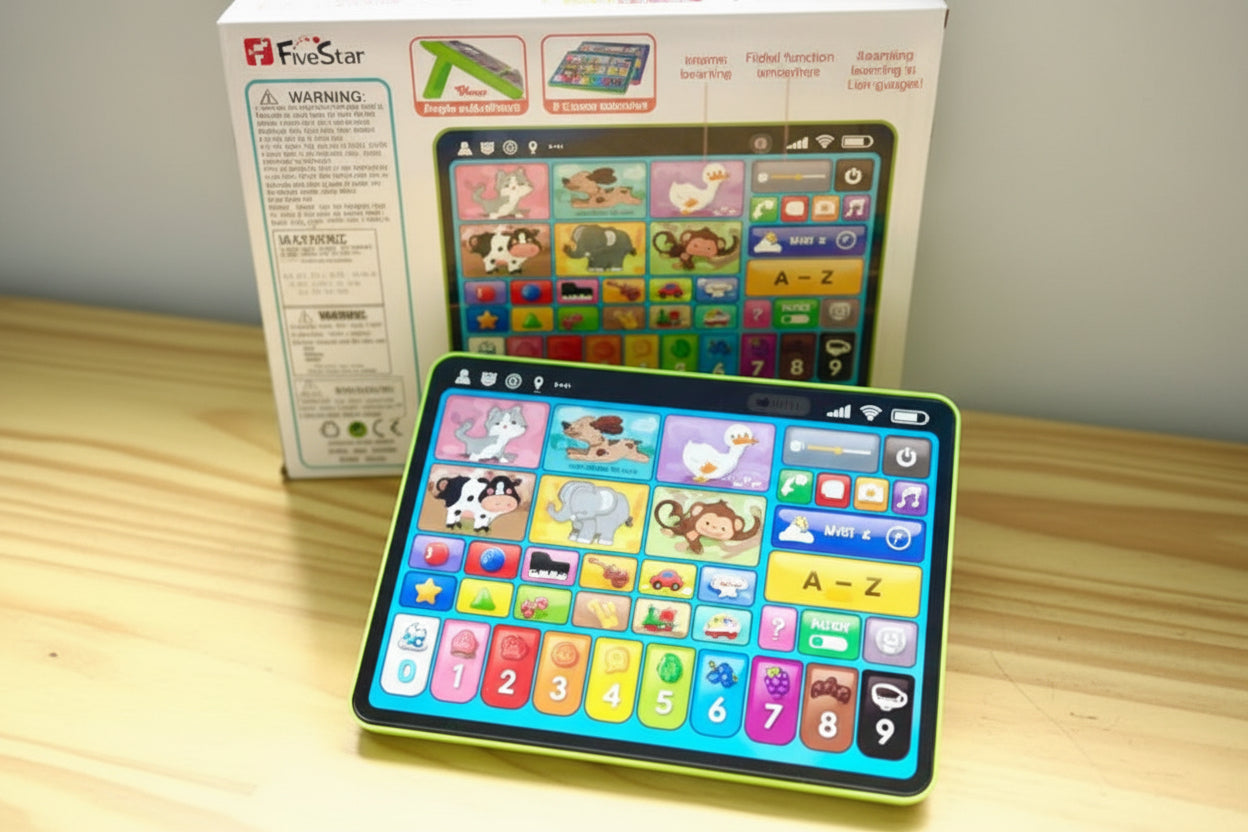 My First Learning Tablet – 3-in-1 Multilingual Interactive Discovery Pad