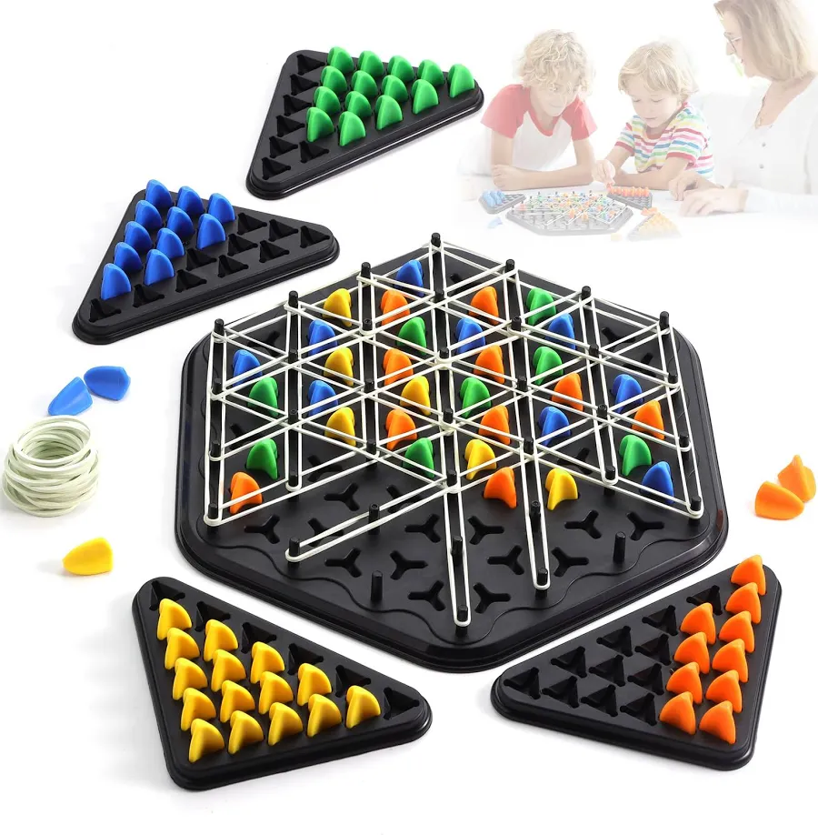 Triangle Chess Board Game