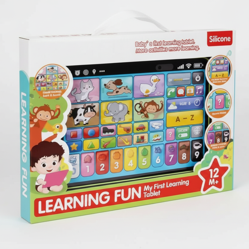 My First Learning Tablet – 3-in-1 Multilingual Interactive Discovery Pad