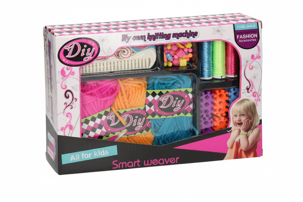 Smart Weaver Jewelry Art Studio – Kids Beads & Jewelry Making Craft Set
