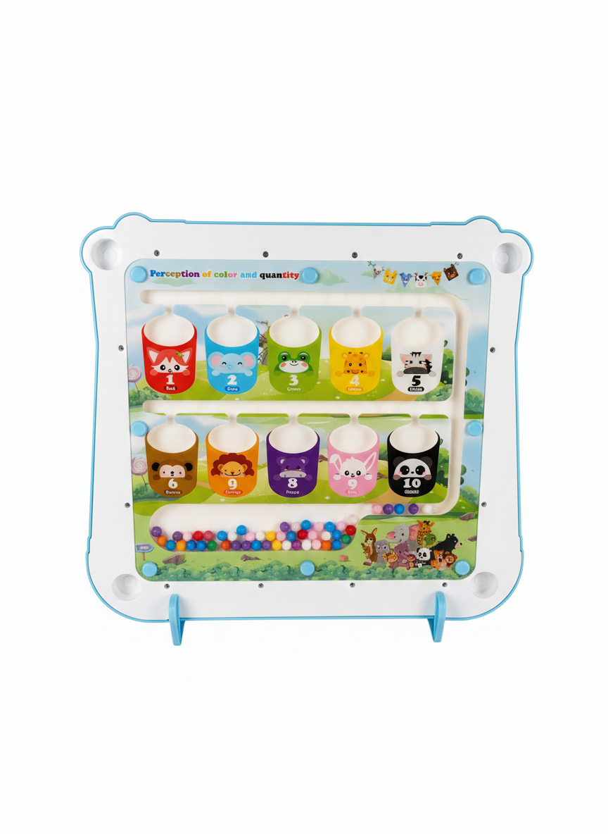 3-in-1 Magnetic Drawing Board & Maze – Double-Sided Activity Set