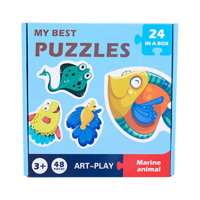 My Best Puzzle - Sea Animals 48 pieces
