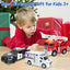 Emergency Rescue Vehicles Interactive Educational Toy Set for Kids (Ages 3+)