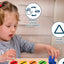 Colors and shapes wooden sorting box toy