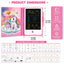 Magic Painting Board" 8.5-Inch Educational LCD Writing Tablet with 20 Double-Sided Learning Cards (40 Activities / Ages 3+)
