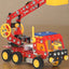 Metal Models Micano Fire Rescue – STEM Construction Set (173 Pieces)
