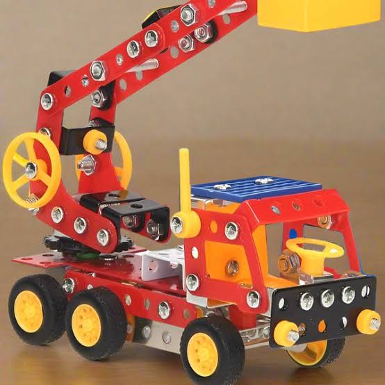 Metal Models Micano Fire Rescue – STEM Construction Set (173 Pieces)