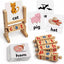 Word cognitive pairing toy