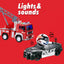 City Rescue Vehicles 1:20 Scale Simulation Toy Set for Kids (Ages 3+)