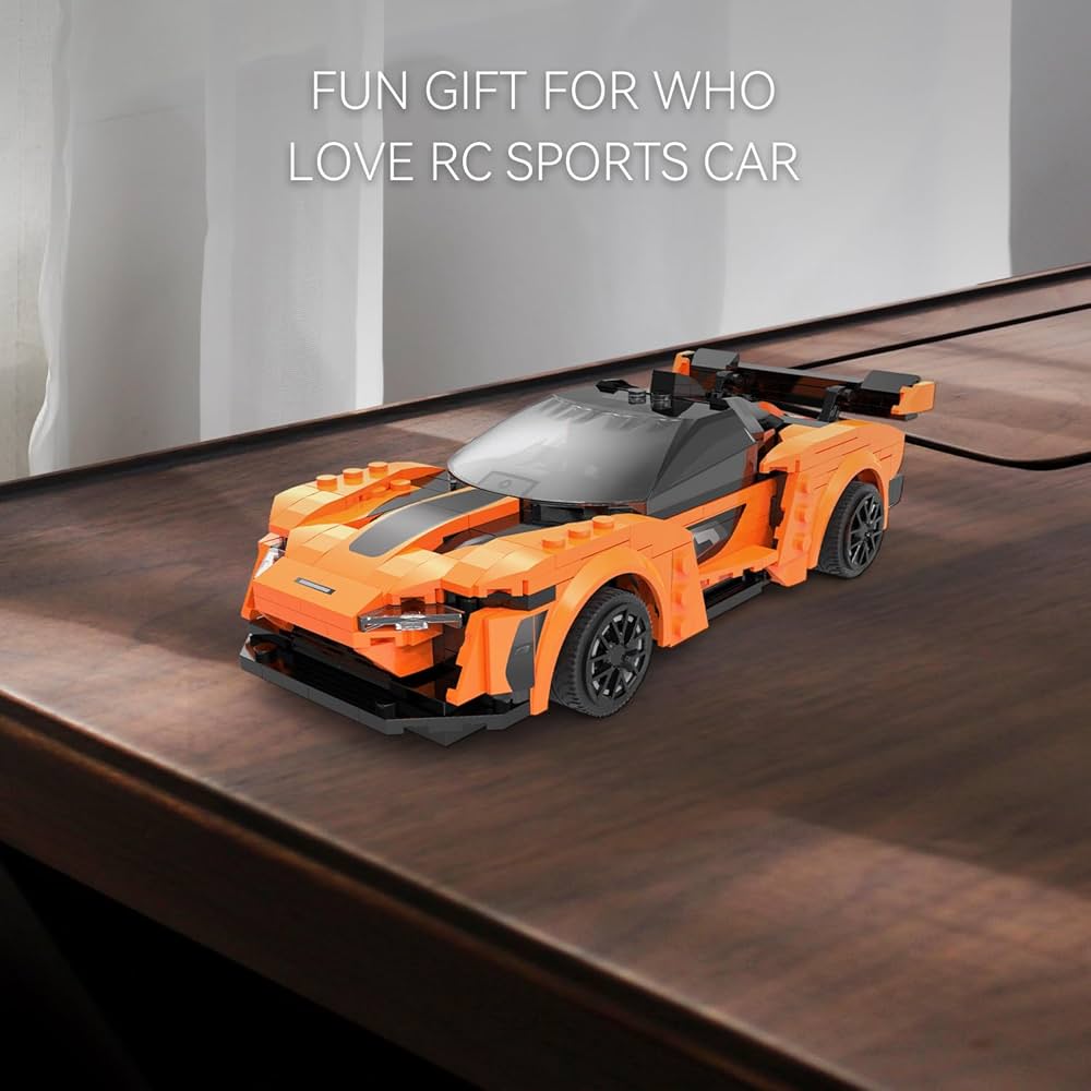 Build & Drive RC Sports Car Set | Ages 6+ |251 Piece Lego Set, Develop Engineering & Motor Skills