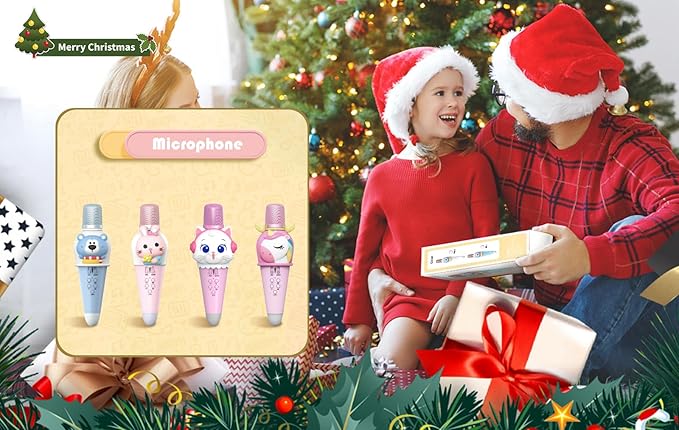 Lovely Unicorn Wireless Karaoke Microphone | Ages 3+ | Master Vocal Expression & Acoustic Calibration