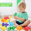 26-Piece Alphabet Matching Dinosaurs Snap-and-Learn Fine Motor Toy Set (Ages 3+)