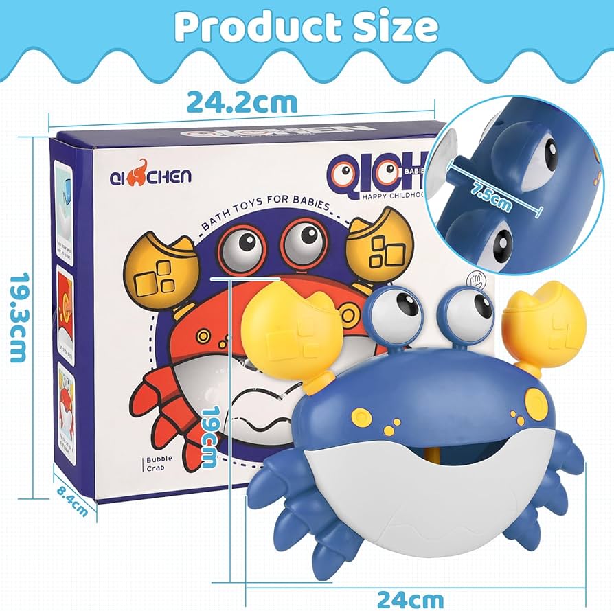 Musical Bubble Machine Bath Toy | Ages 12m+ | Enhance Sensory Play & Water Confidence