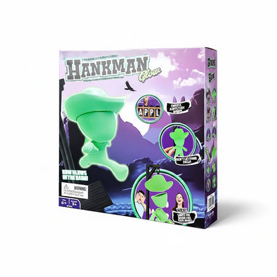 Hankman Glow 3D Magnetic Board Game | Ages 6+ | Master Vocabulary & Logical Thinking