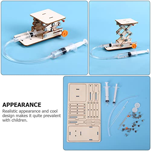 DIY Hydraulic Lifting Platform – Wooden STEM Construction Kit