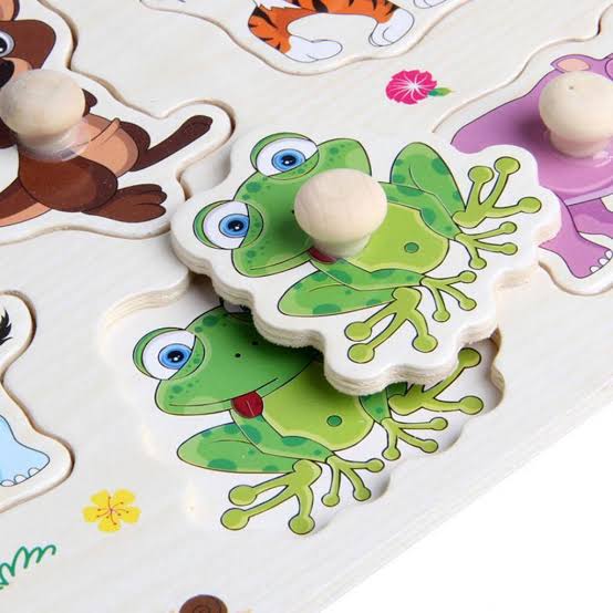Ultimate Wooden Peg Puzzle bundle– 3-in-1: Farmyard Fun, Wildlife Safari, and Vehicles & Spaceships