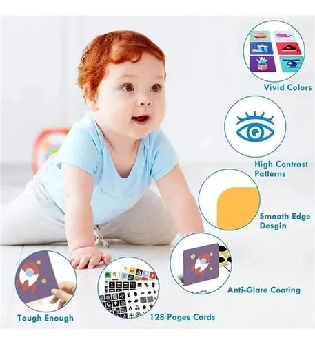 Infant Vision Trigger Cards (Level 2) – Color & Pattern Recognition Set