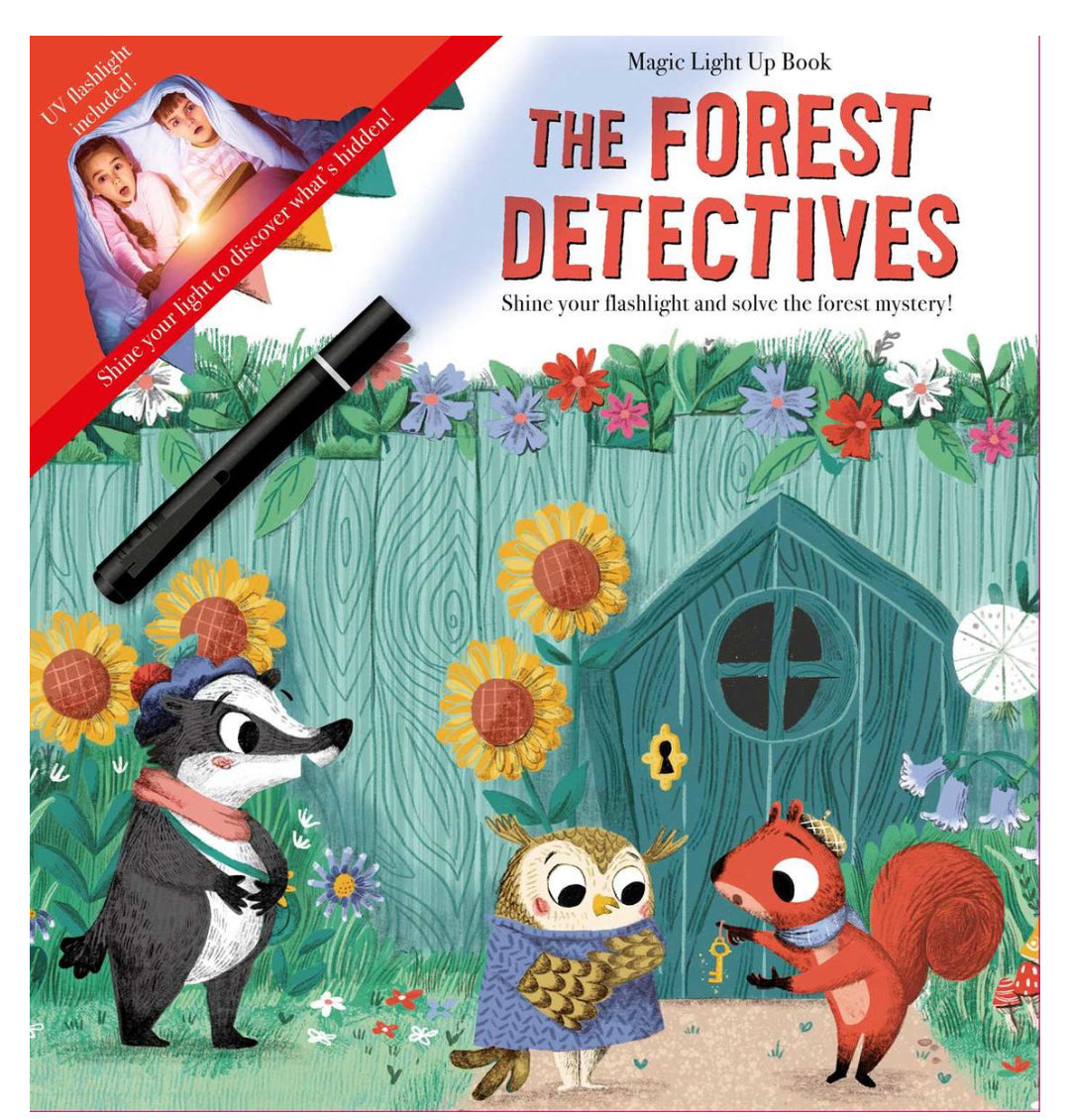 Magic Light Up Book: The Forest Detectives – Mystery with UV Flashlight