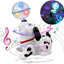 Walking Dancing Flashing Dog Toy with Music & Lights