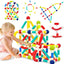 Flexible Magnetic Tube 66-piece Building Set – STEM Creative Construction