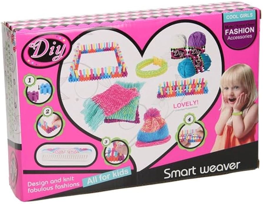 Smart Weaver Jewelry Art Studio – Kids Beads & Jewelry Making Craft Set