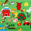 Farm Animals Felt Story Board – Interactive Educational Wall Toy