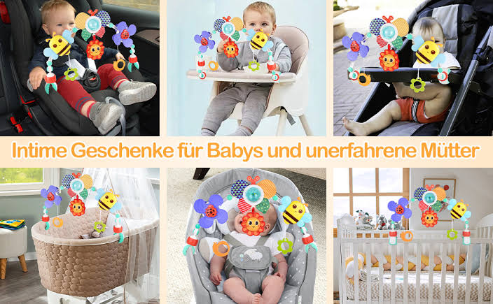 Universal 2-in-1 Baby Play Arch – Sensory & On-the-Go Activity Toy